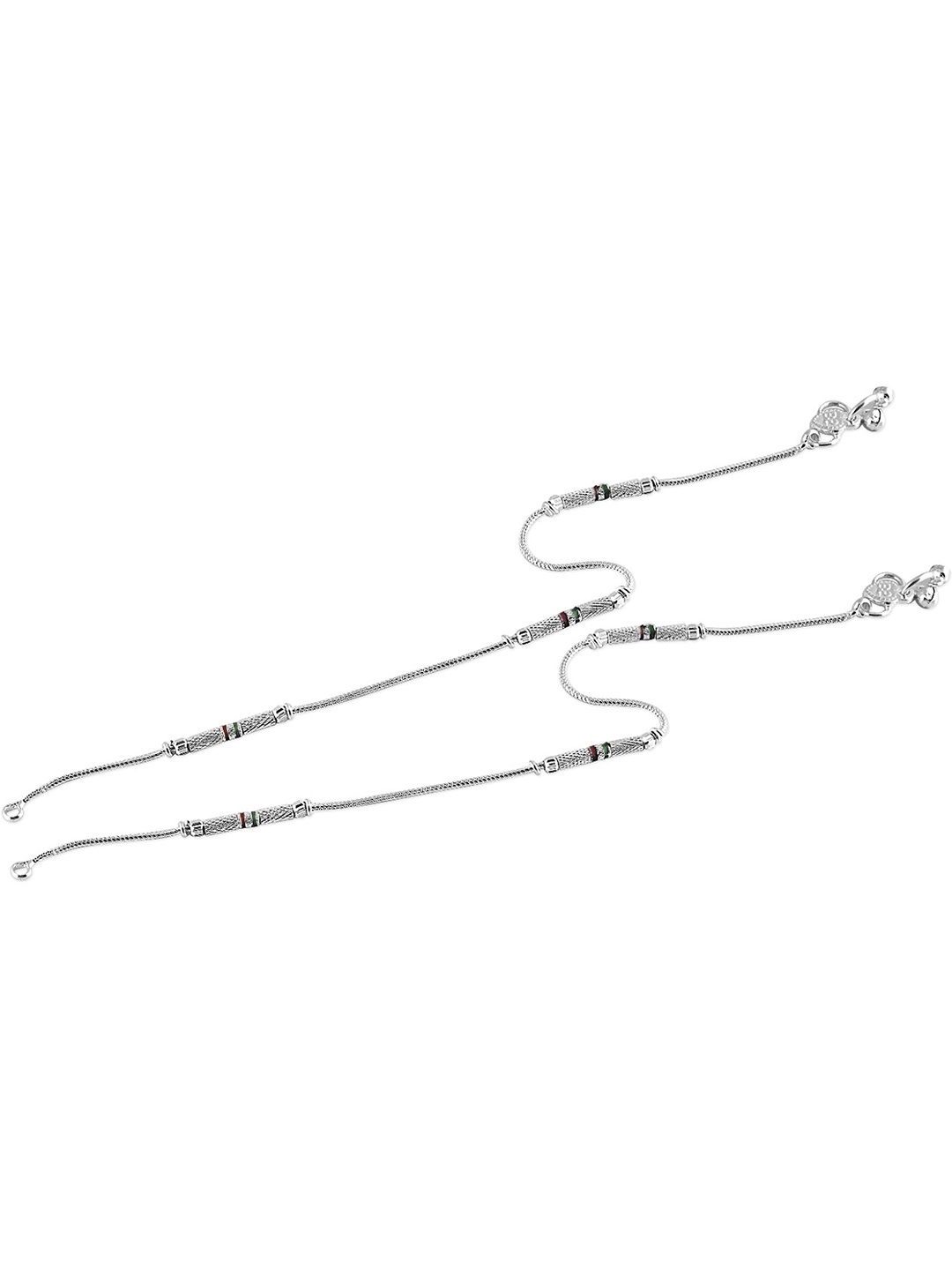 

Lila Silver-Plated Anklet