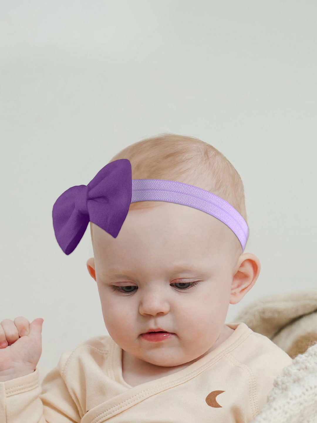 

SYGA Unisex Kids Bandana Headband, Purple