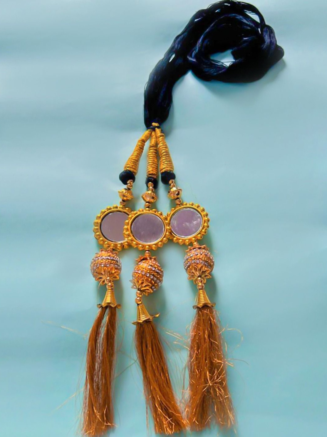 

KRENOZ Women Hair Accessory Set of, Gold