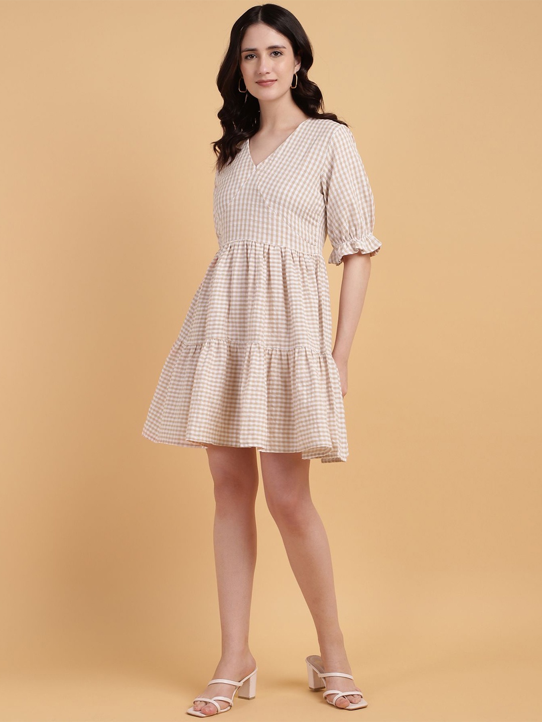 

Sands of India Dress, Beige