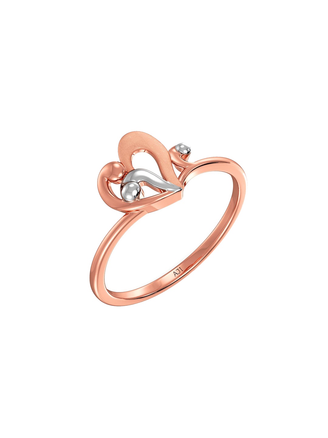 

Joyalukkas Women Sweet Love Gold Ring, Rose gold