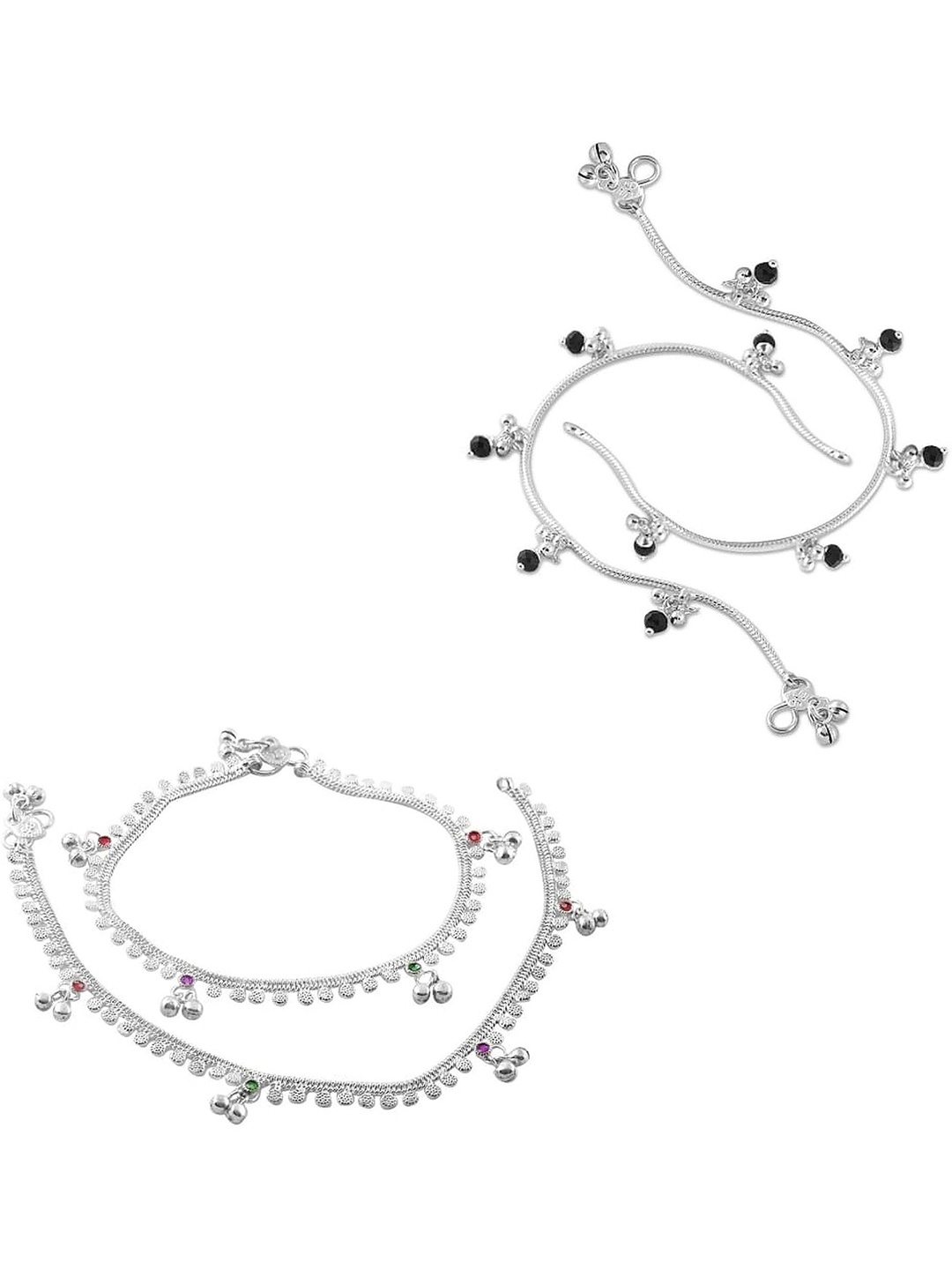 

Lila Silver-Plated Anklet