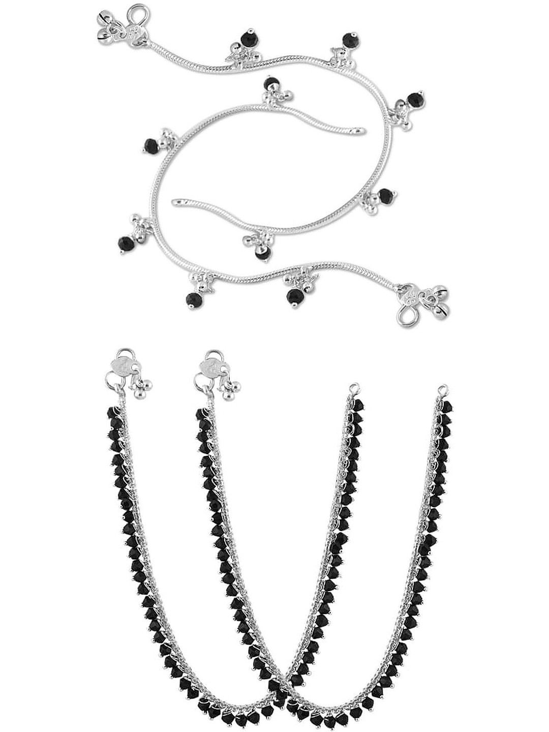 

Lila Silver-Plated Anklet