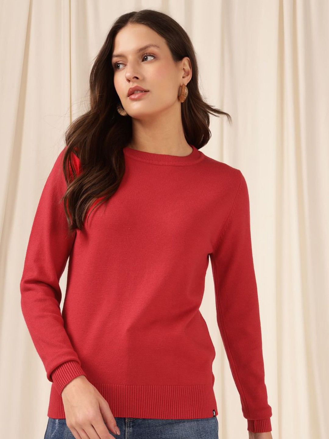 

Xpose Women Pullover, Red