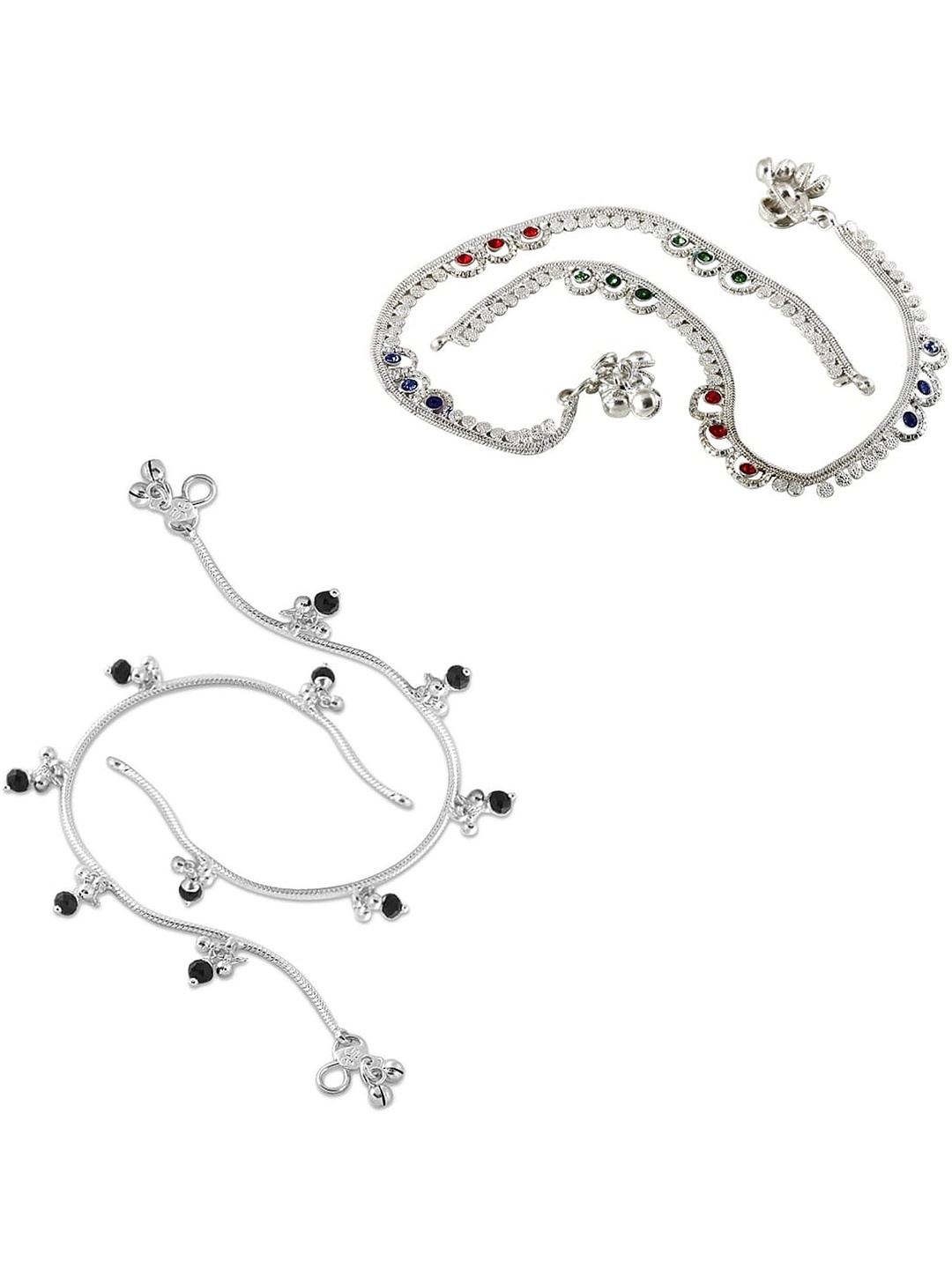 

Lila Silver-Plated Anklet
