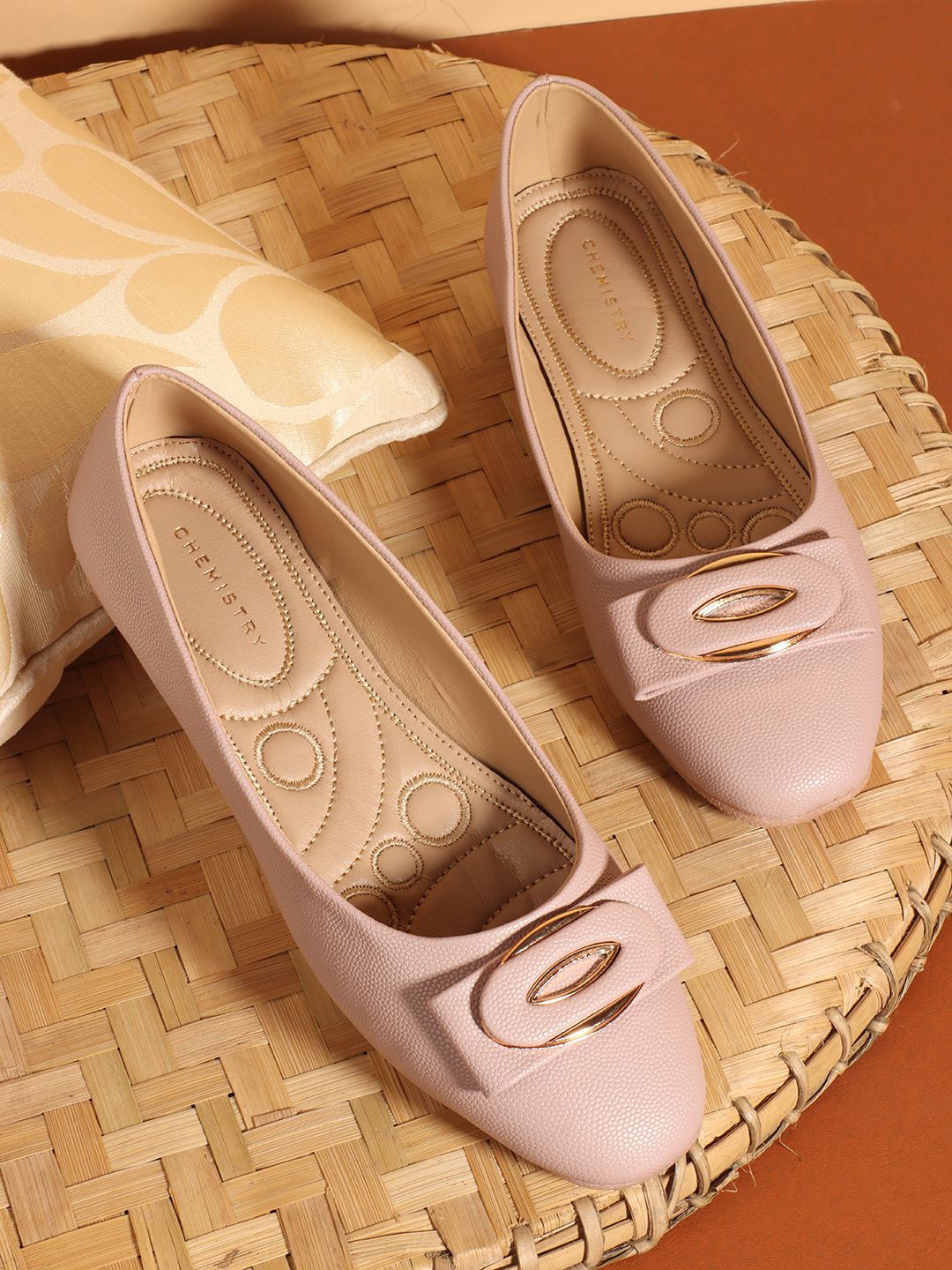

Chemistry Women Embellished Ballerinas Flats, Lavender