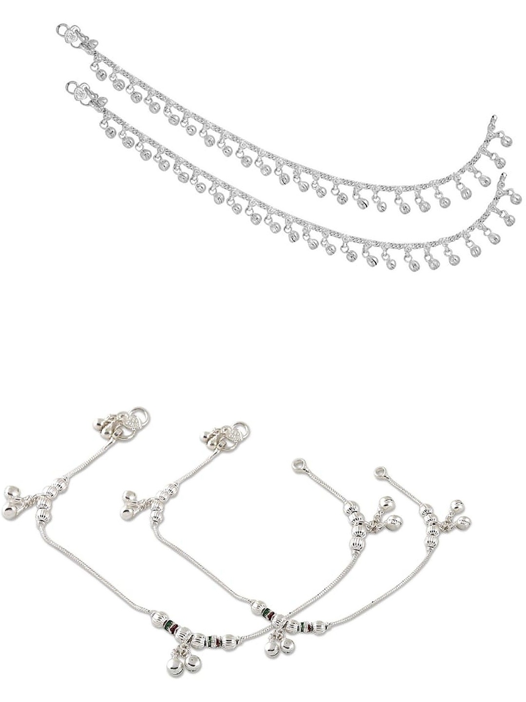 

Lila Silver-Plated Anklet