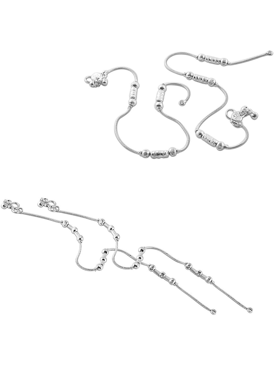 

Lila Silver-Plated Anklet
