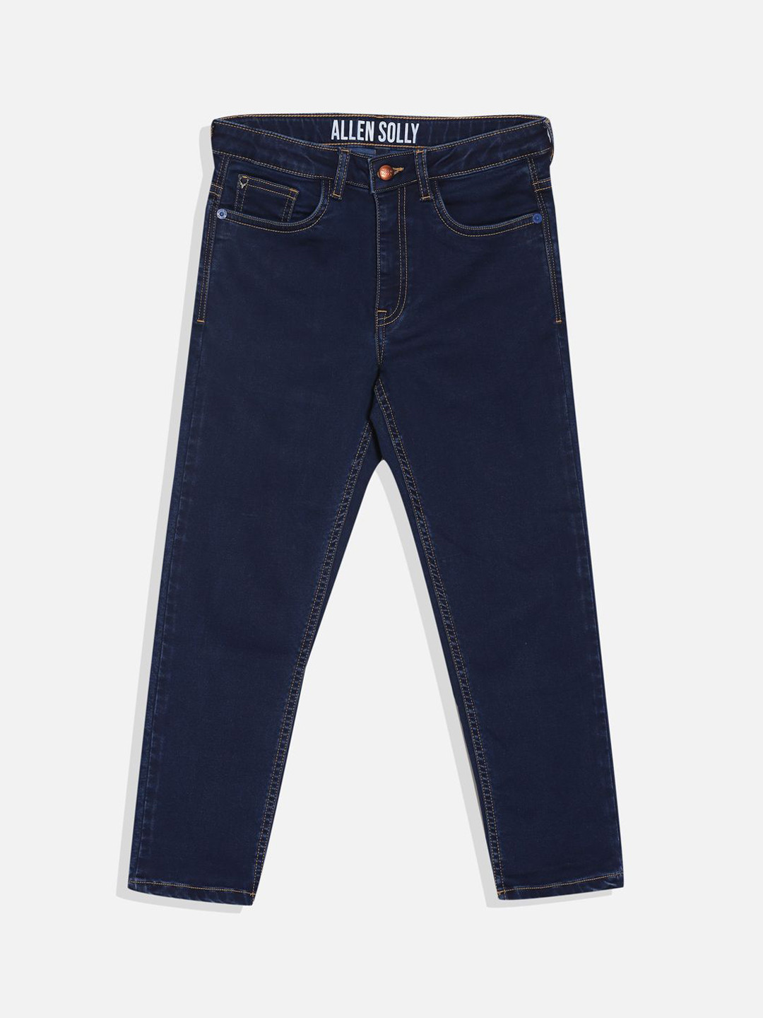 

Allen Solly Junior Boys Slim Fit Jeans, Navy blue