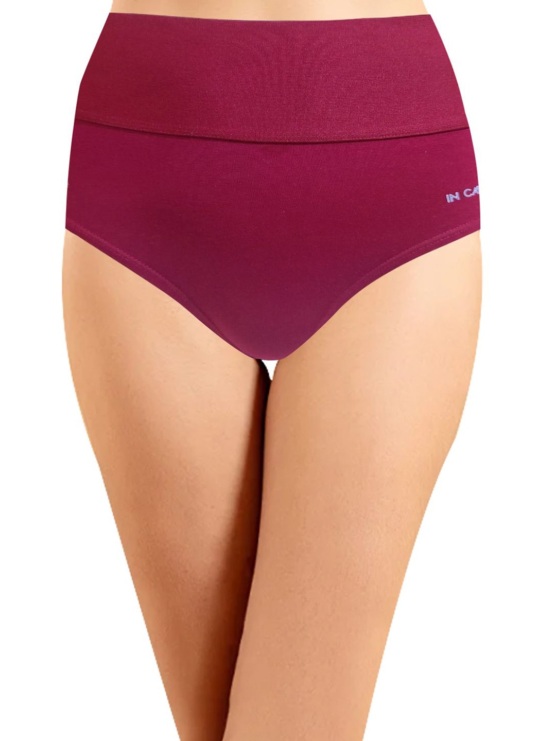 

In Care Women Pure Cotton Hipsters Briefs ICIB-023_MAROON_M