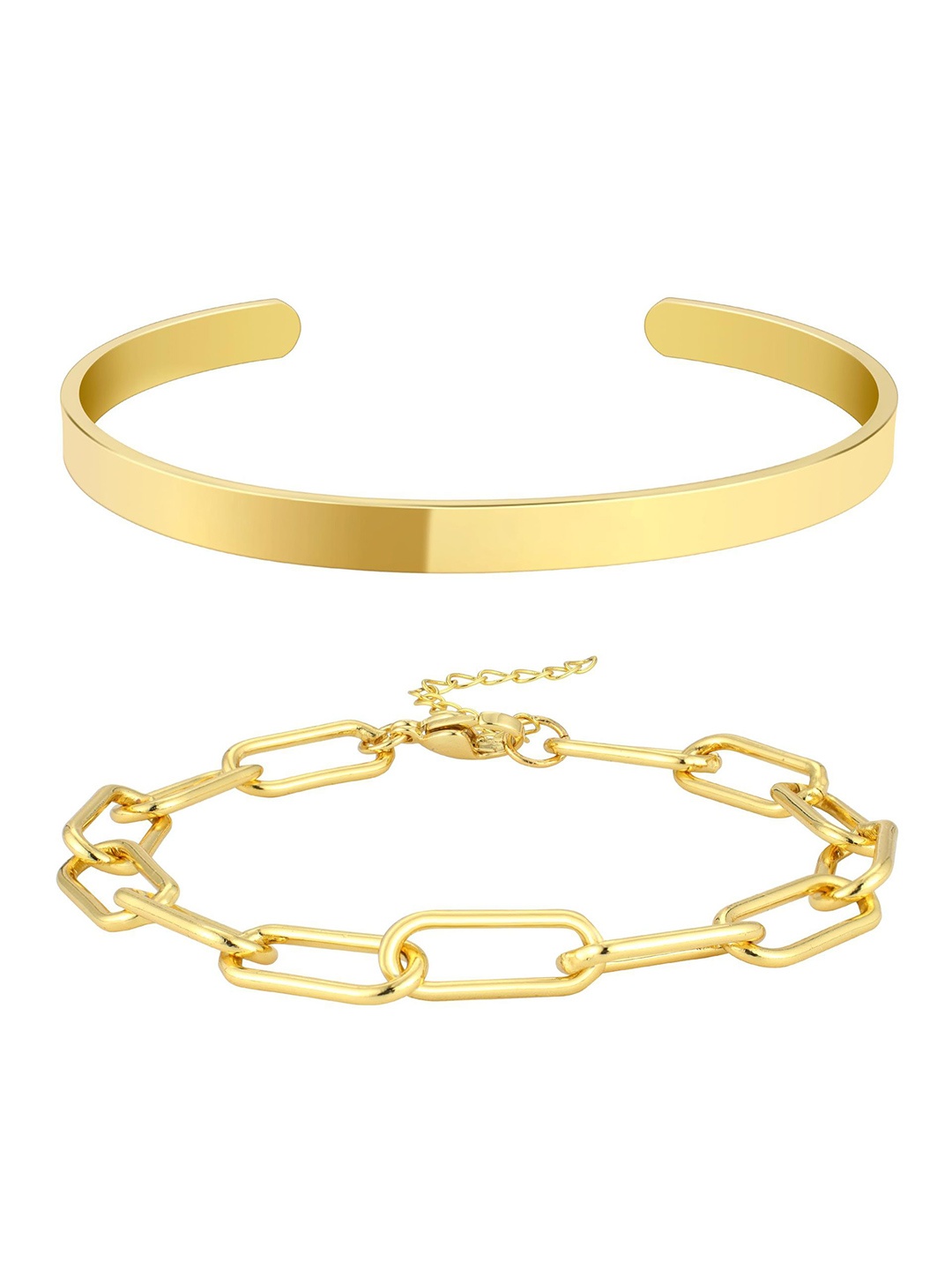 

StyleCast x Revolte Women Gold-Plated Link Bracelet