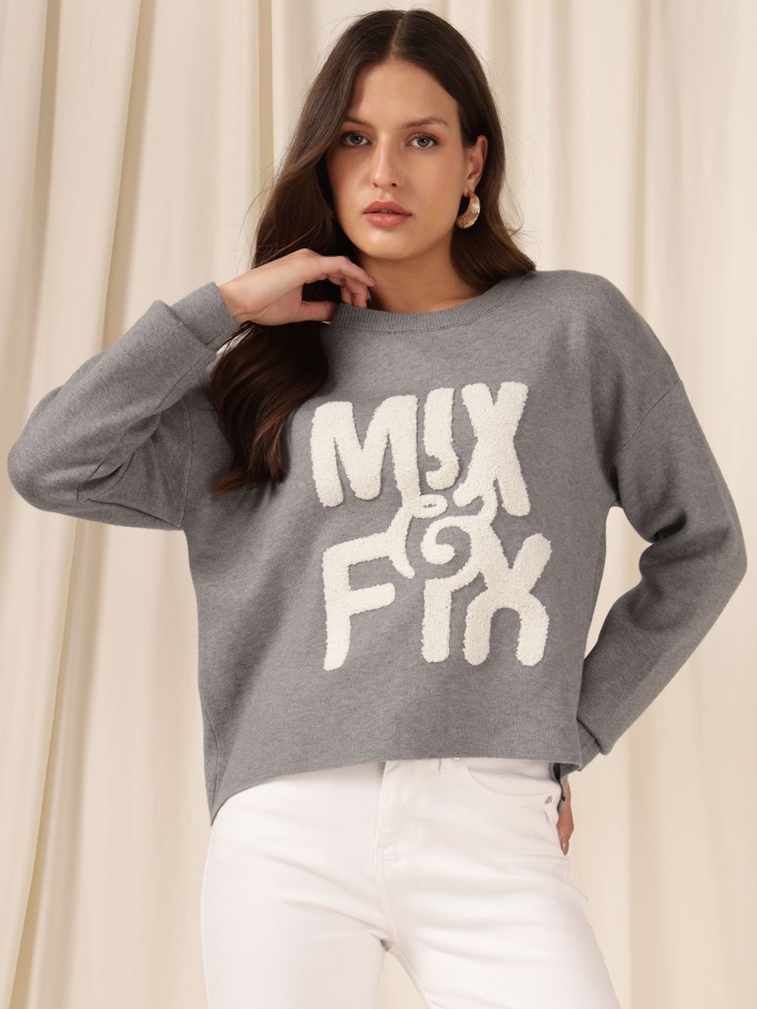 

Xpose Women Sweatshirt, Grey