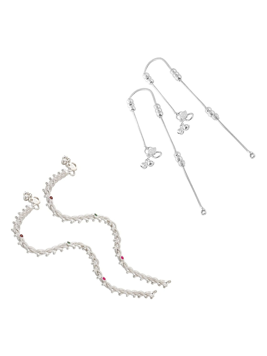 

Lila Silver-Plated Anklet