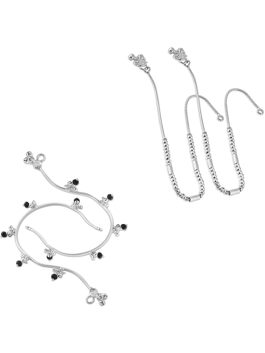 

Lila Silver-Plated Anklet