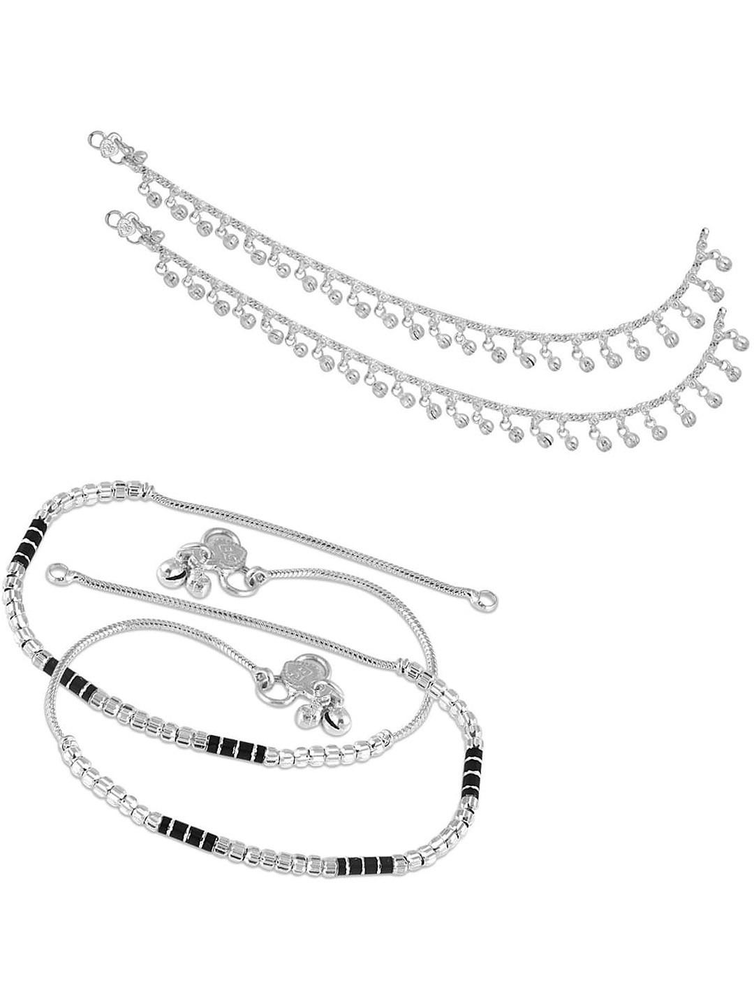 

Lila Silver-Plated Anklet