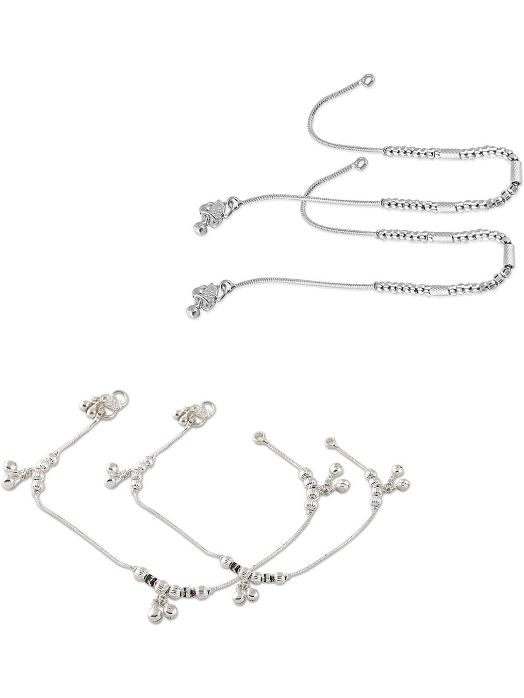 

Lila Silver-Plated Anklet