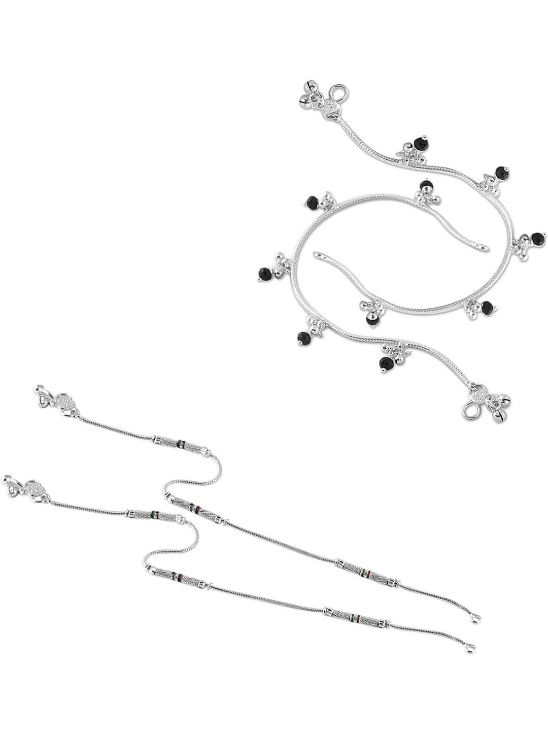 

Lila Silver-Plated Anklet