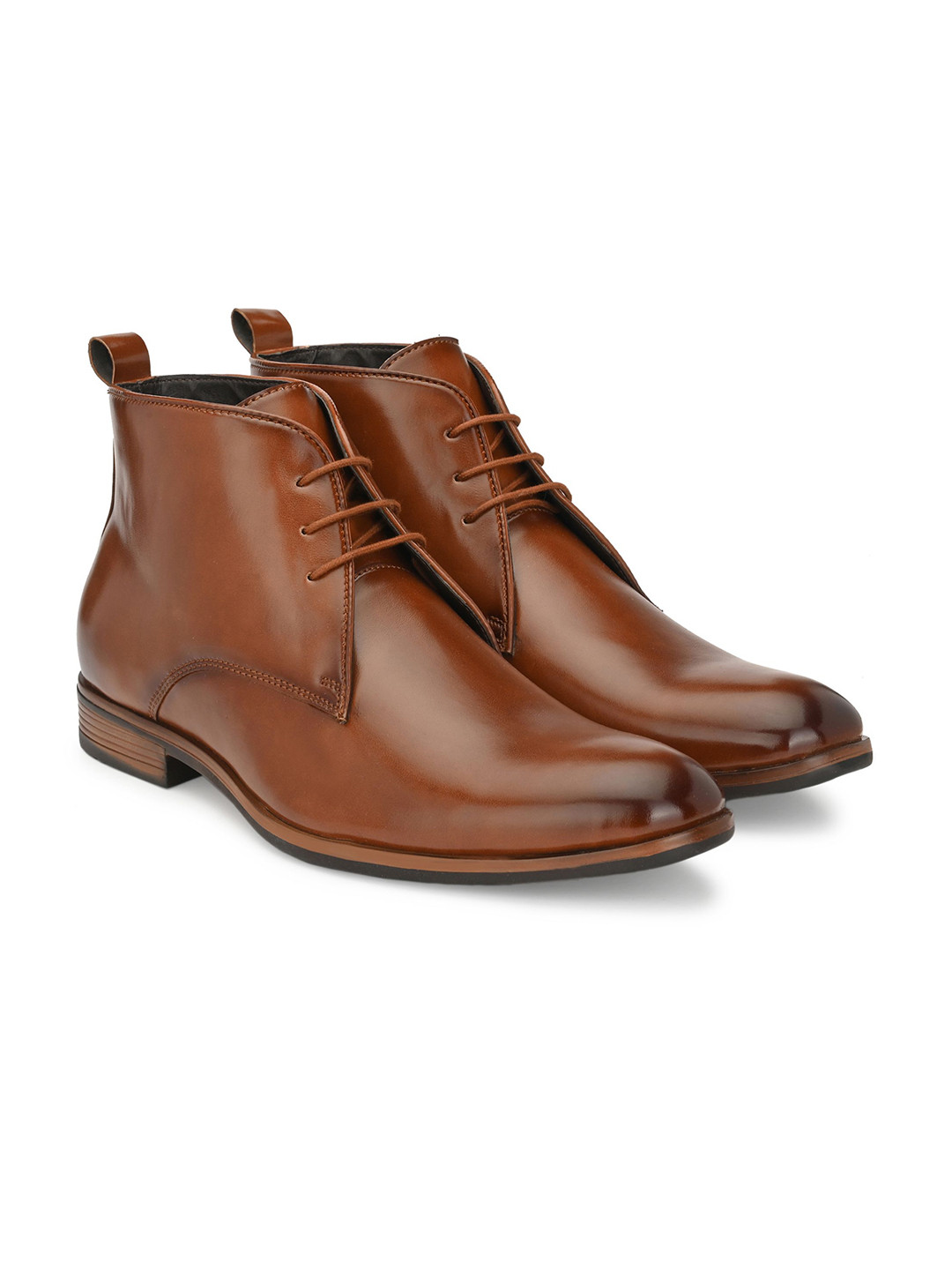

The Roadster Lifestyle Co Men Casual Lace UP Boots, Tan