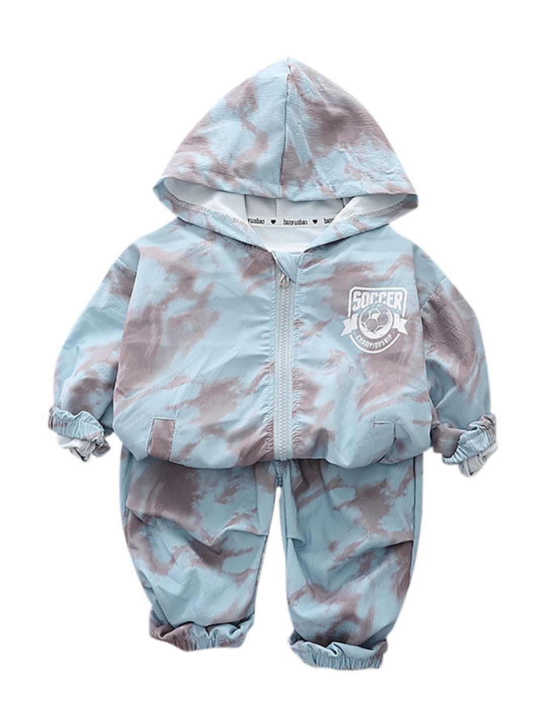 

StyleCast x Revolte Boys Hooded Dyed Top with Pyjamas, Blue