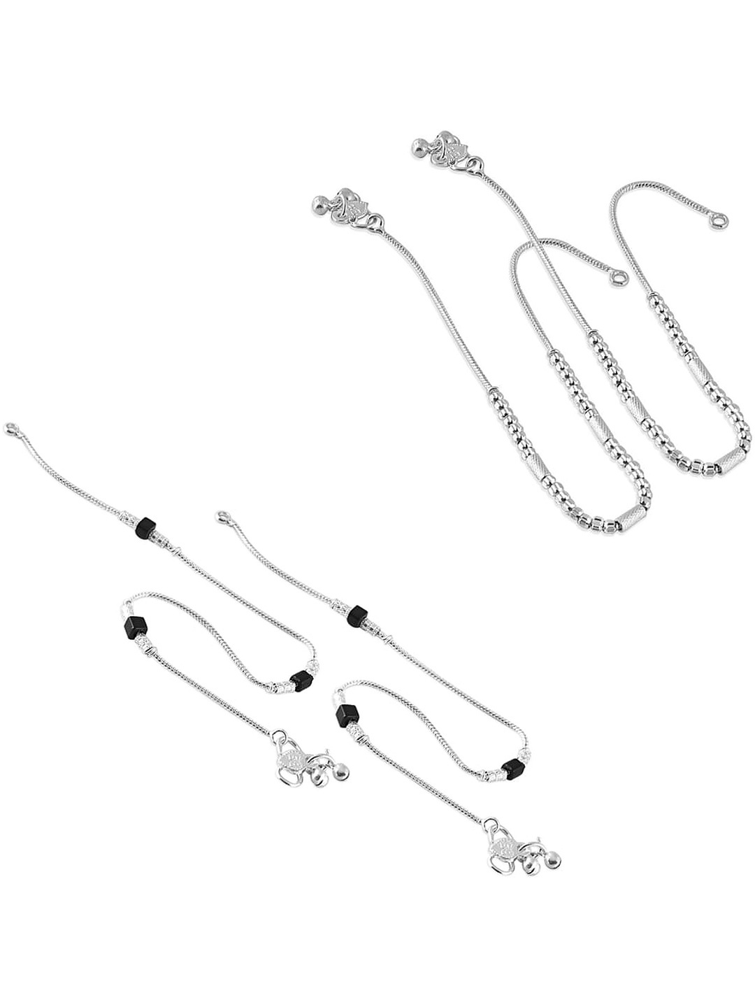 

Lila Silver-Plated Anklet
