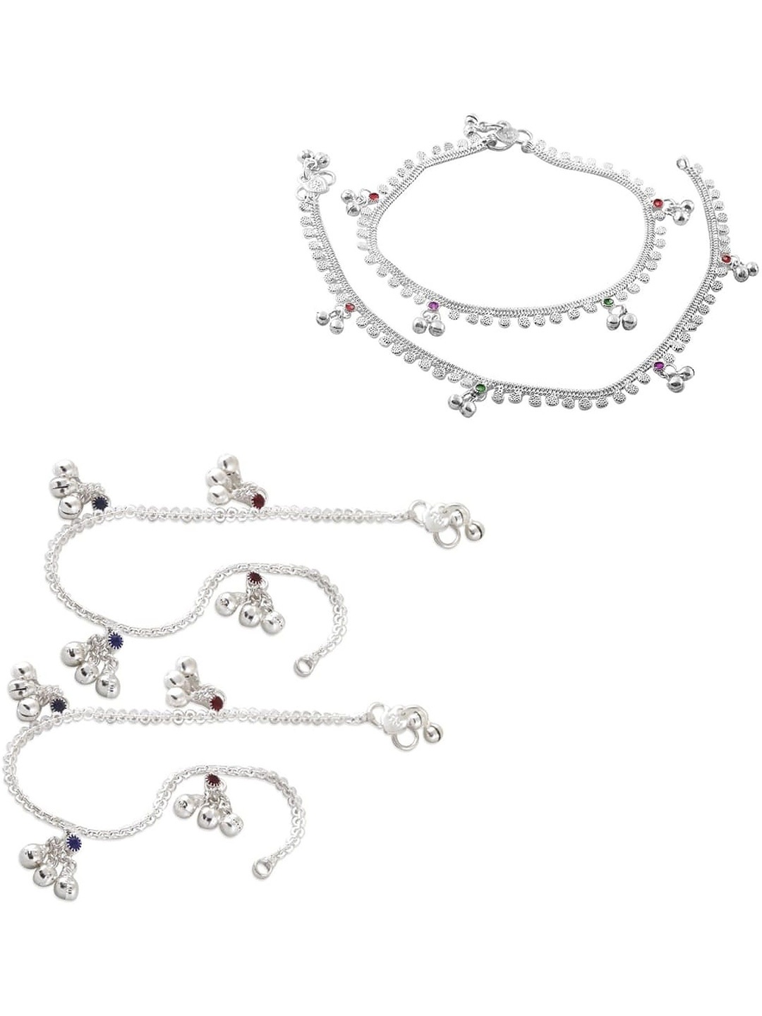 

Lila Silver-Plated Anklet