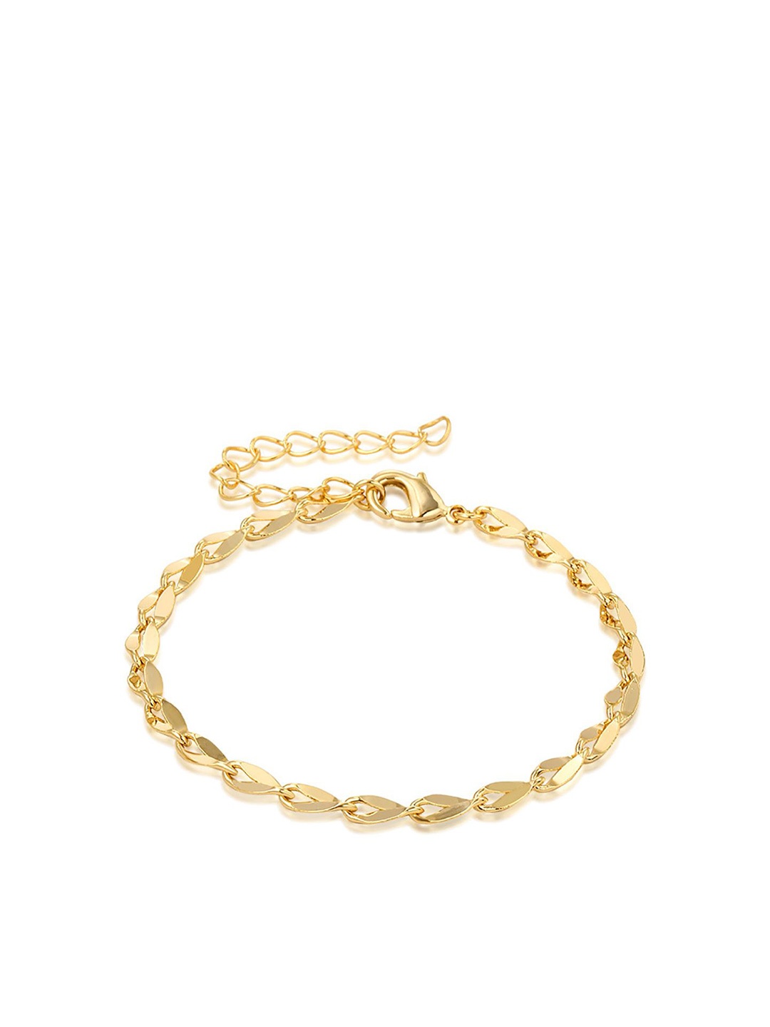

StyleCast x Revolte Women Handcrafted Gold-Plated Link Bracelet