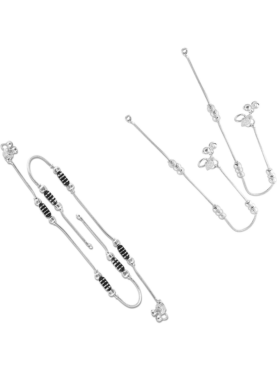 

Lila Silver-Plated Anklet