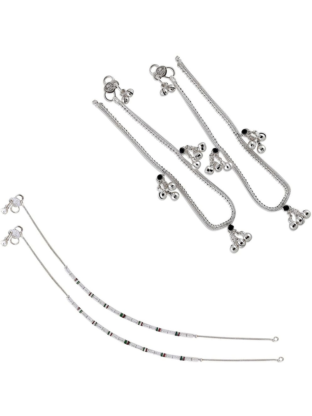 

Lila Silver-Plated Anklet