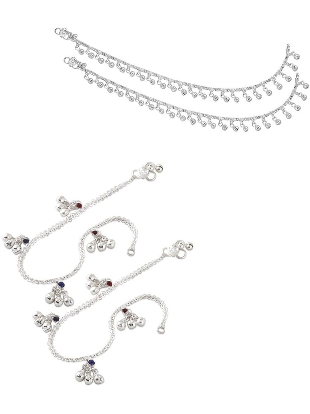 

Lila Silver-Plated Anklet