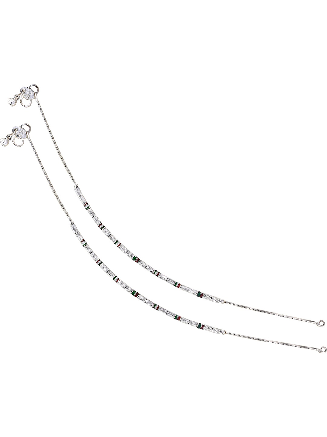

Lila Silver-Plated Anklet