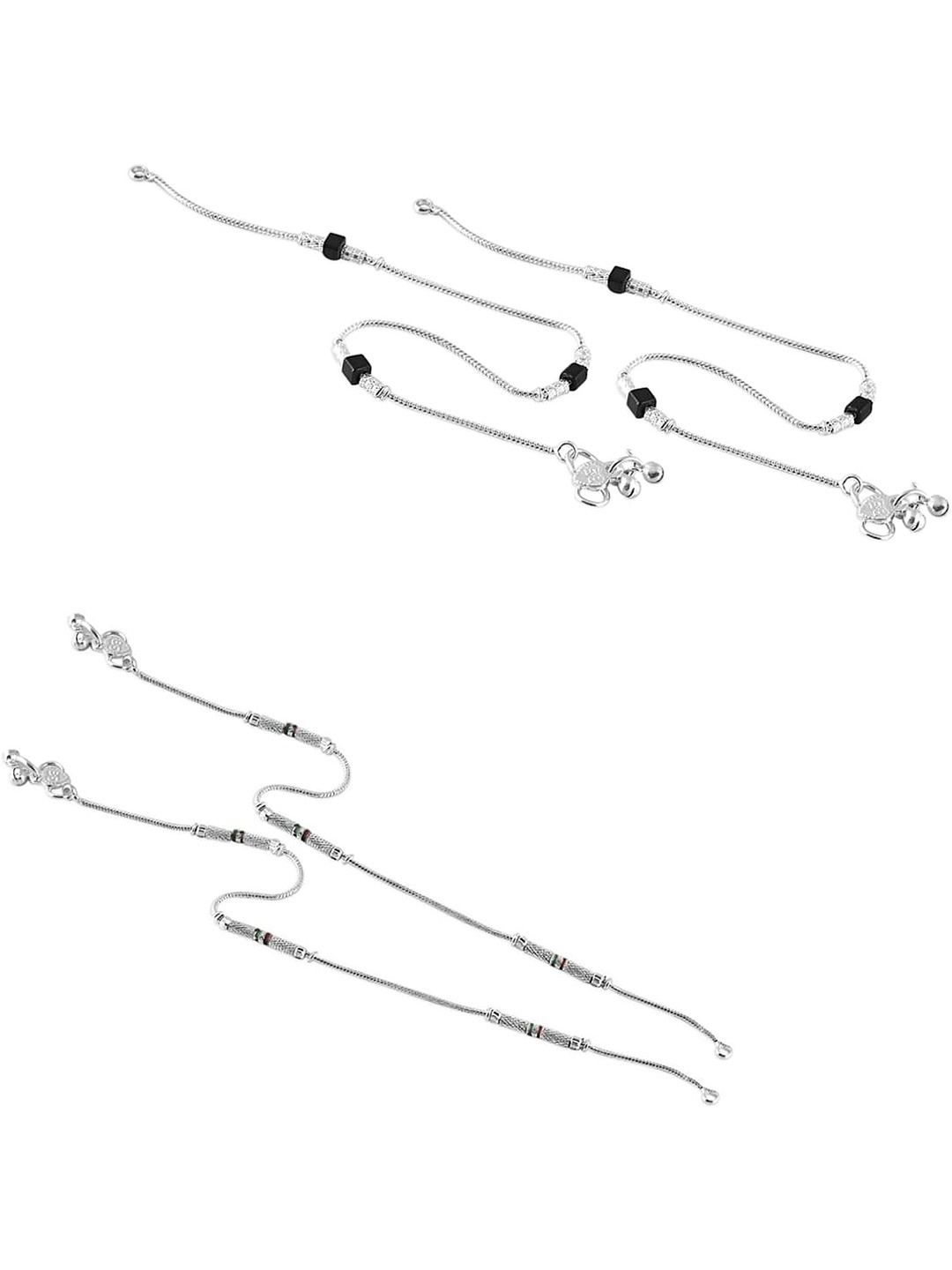 

Lila Silver-Plated Anklet