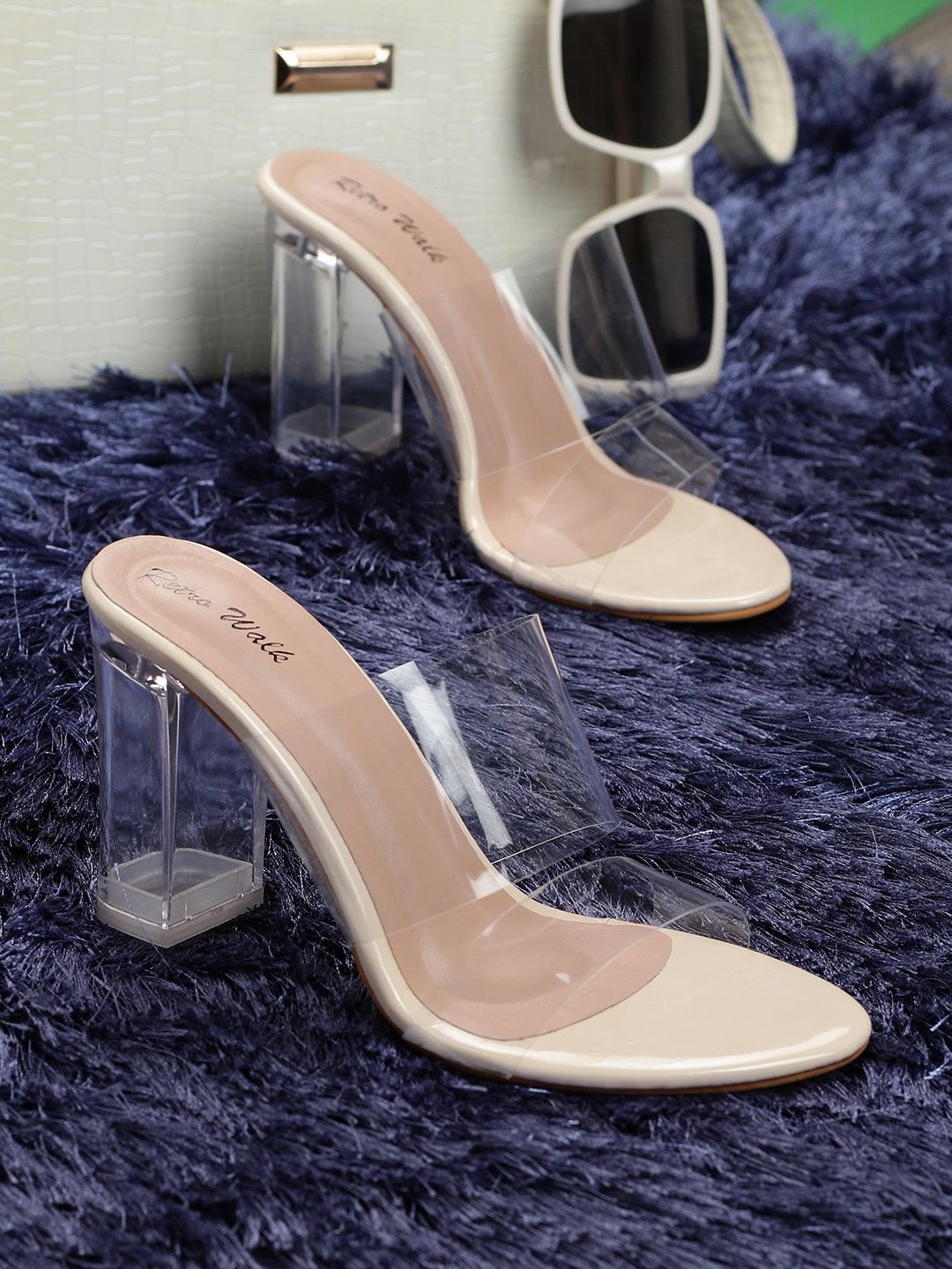 

Retro Walk Women Block Sandals, Cream