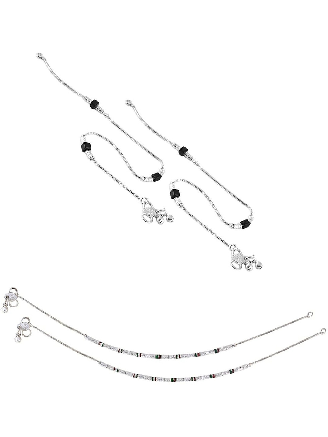 

Lila Silver-Plated Anklet