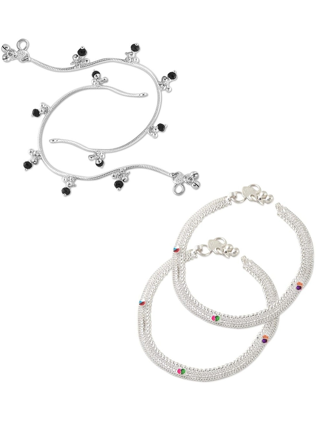 

Lila Silver-Plated Anklet