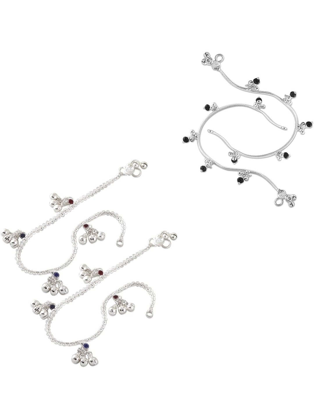 

Lila Silver-Plated Anklet