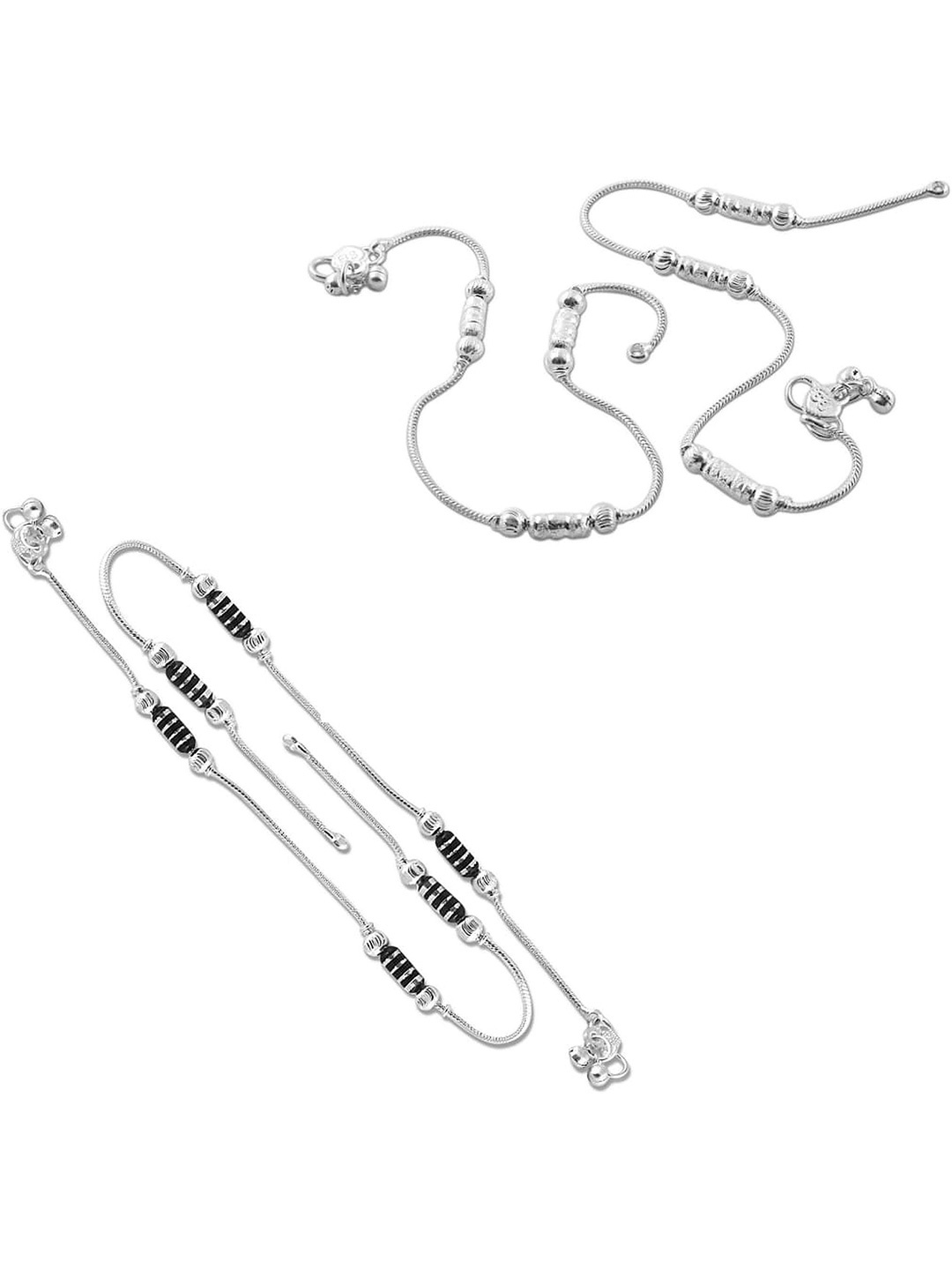 

Lila Silver-Plated Anklet