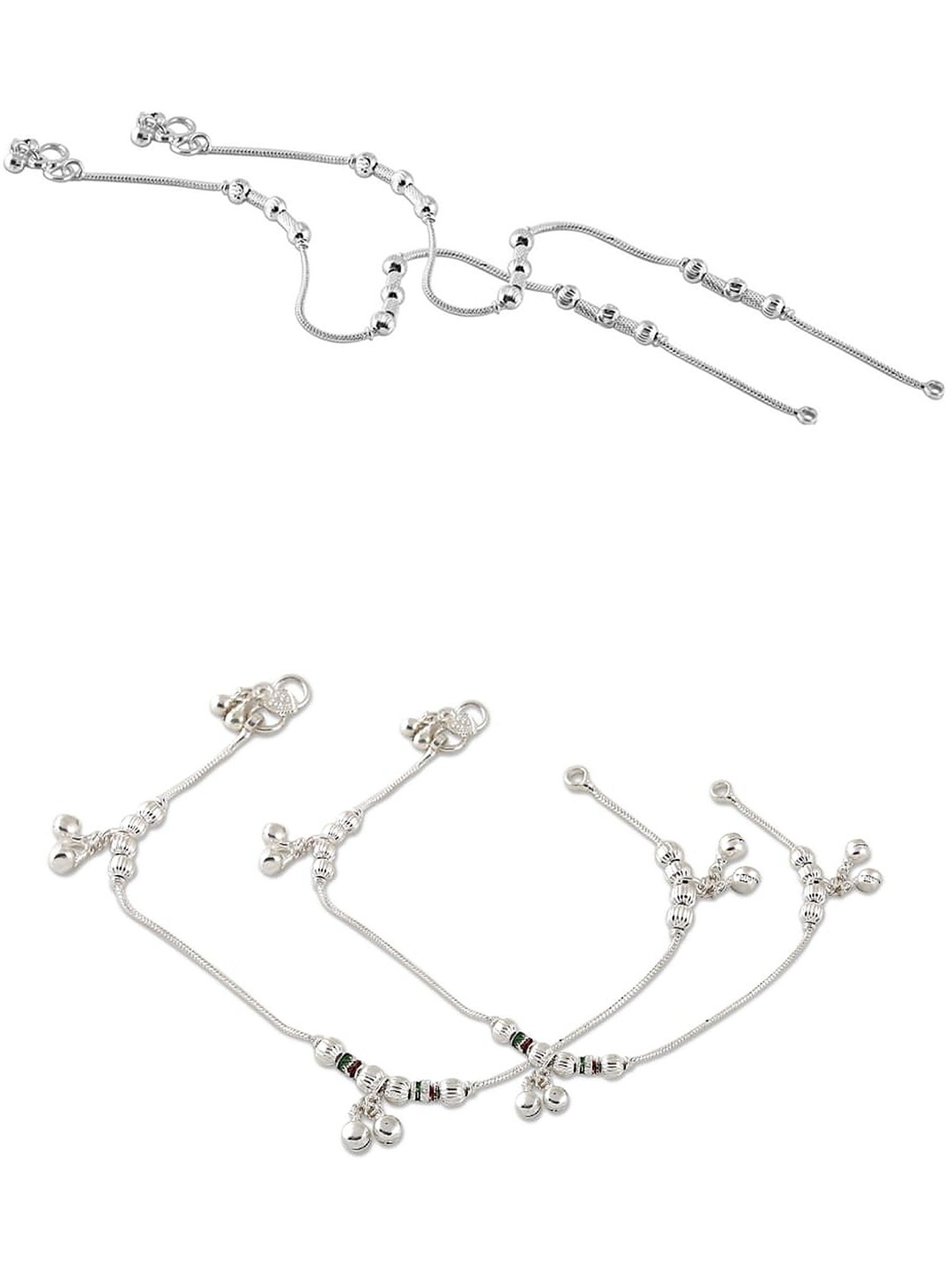 

Lila Silver-Plated Anklet