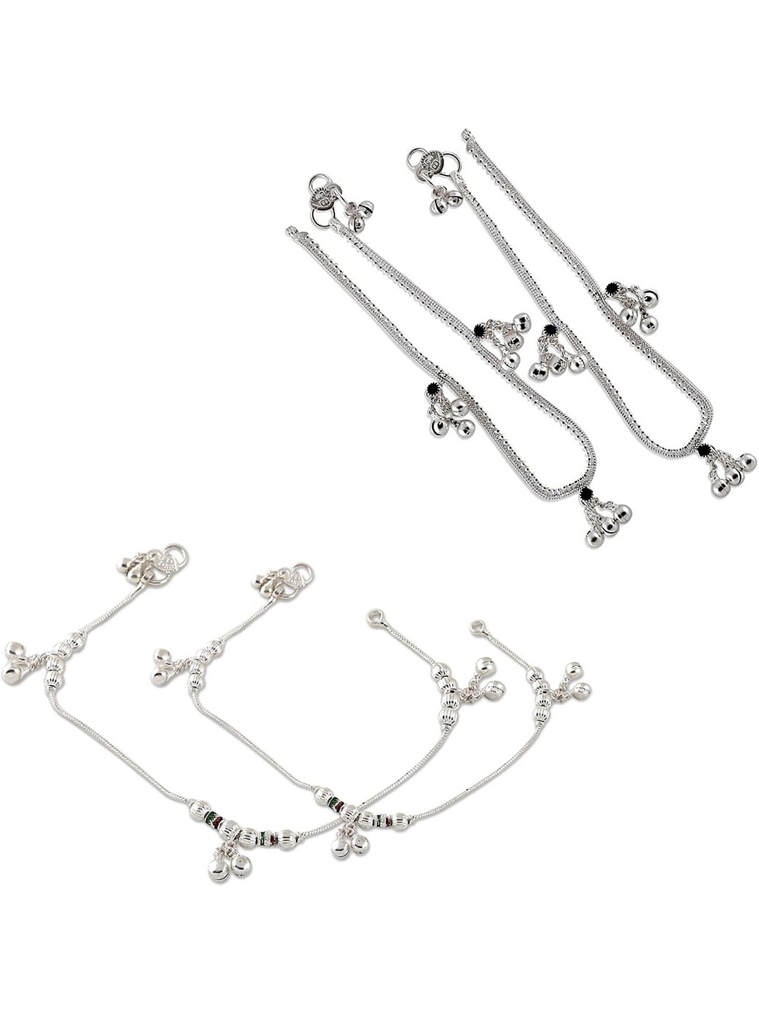 

Lila Silver-Plated Anklet