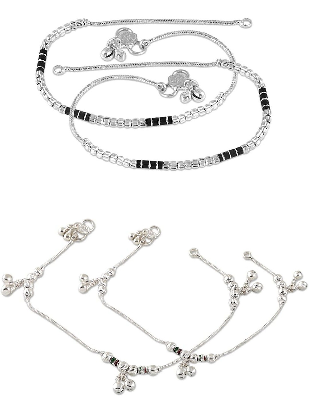 

Lila Silver-Plated Anklet