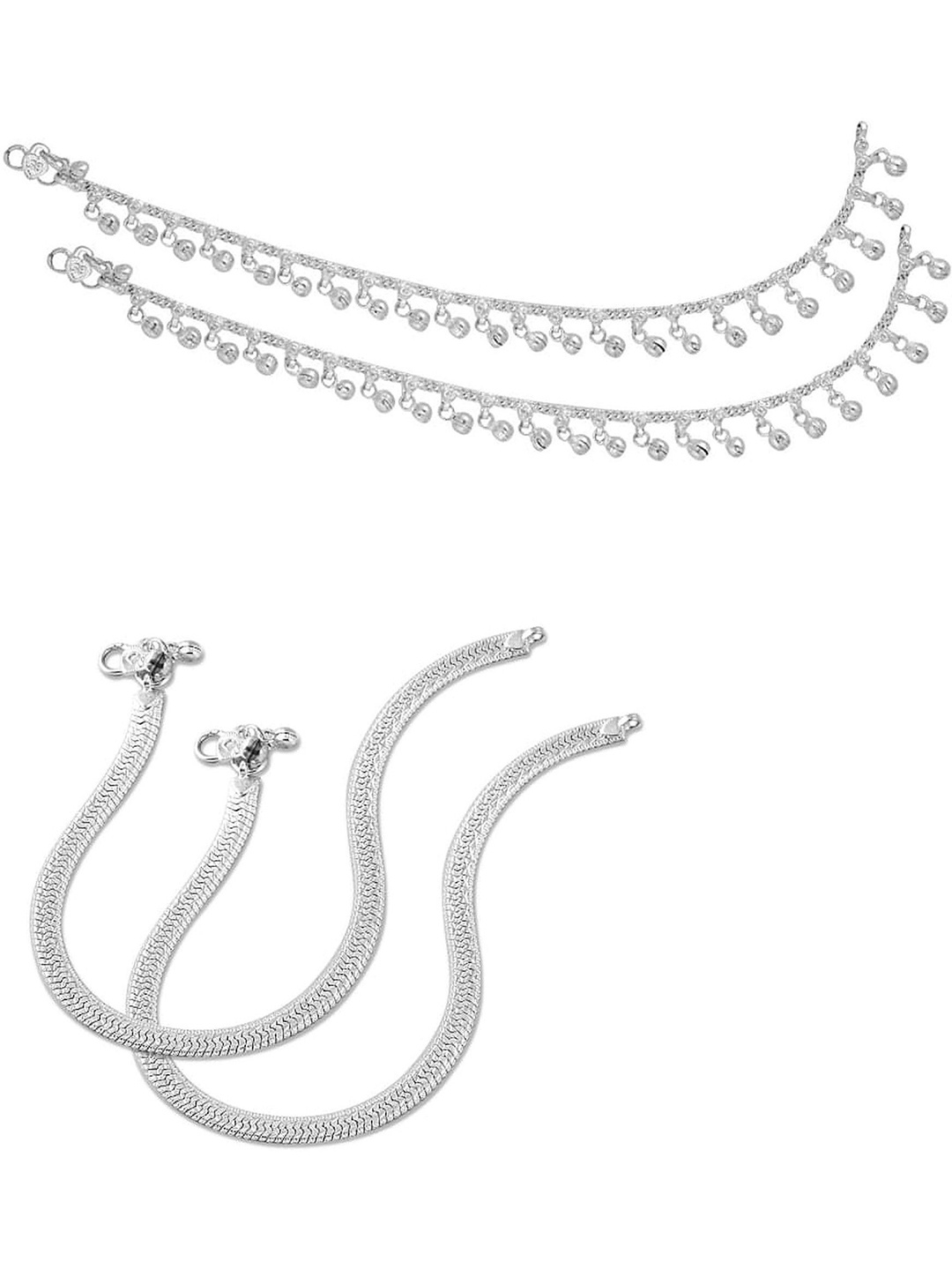 

Lila Silver-Plated Anklet