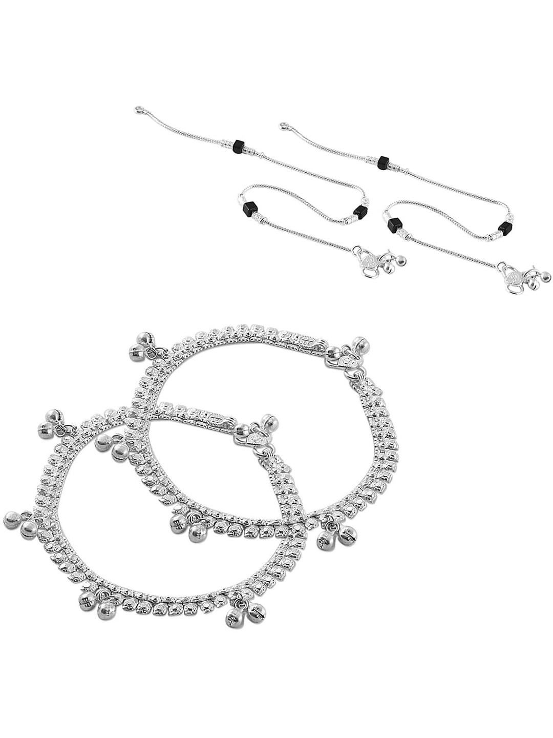 

Lila Silver-Plated Anklet