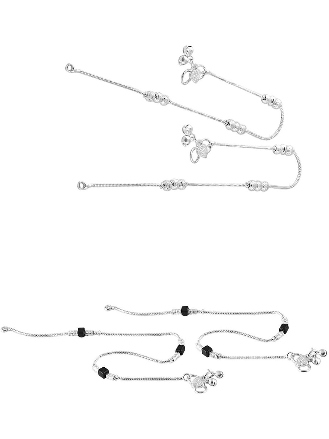 

Lila Silver-Plated Anklet