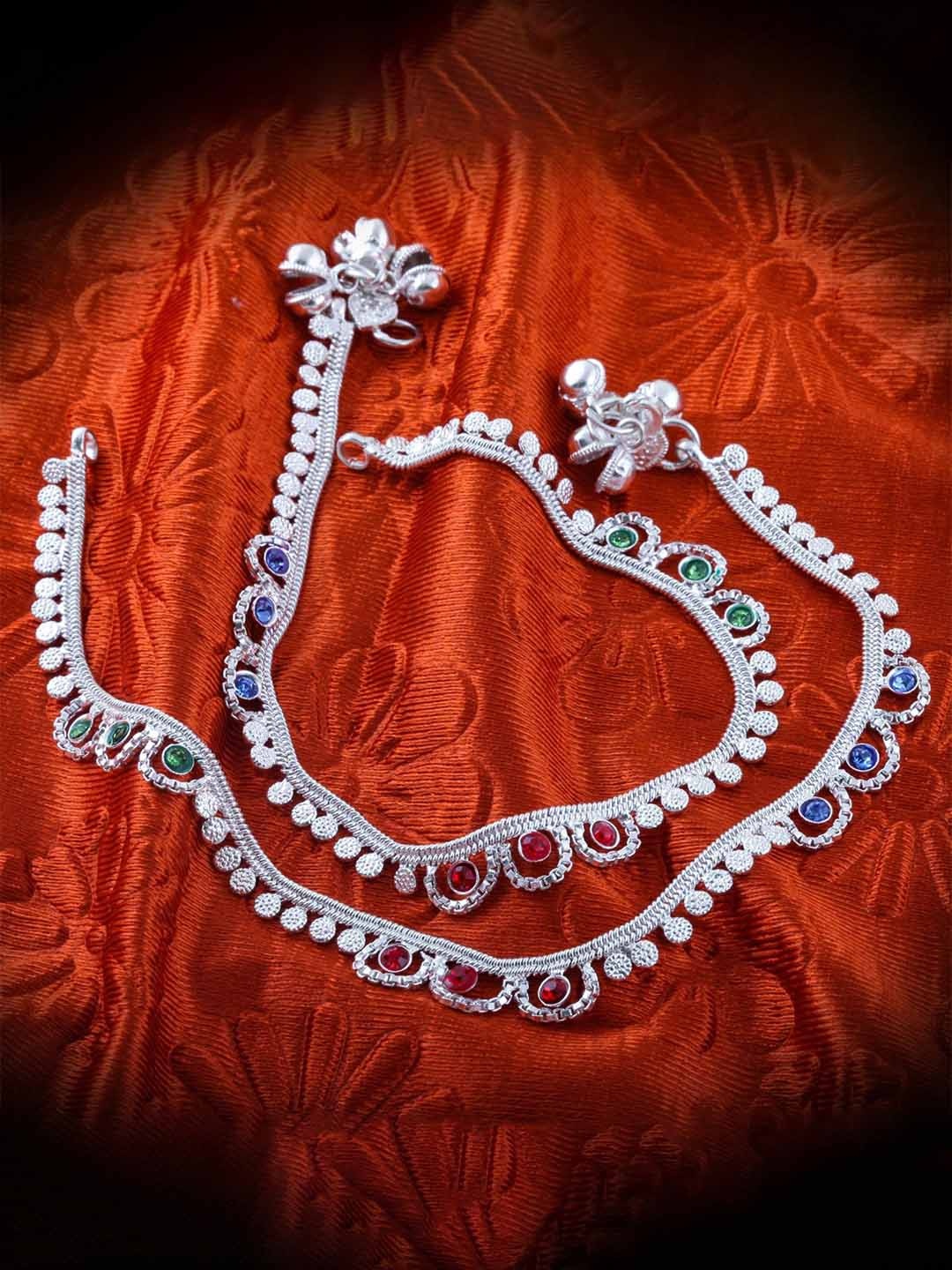 

Lila Silver-Plated Anklet