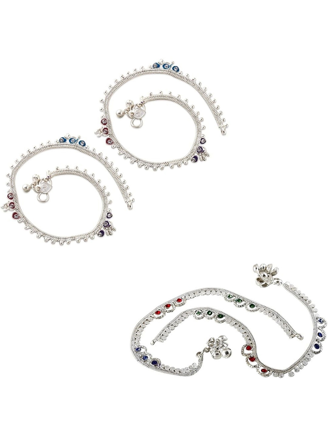 

Lila Silver-Plated Anklet