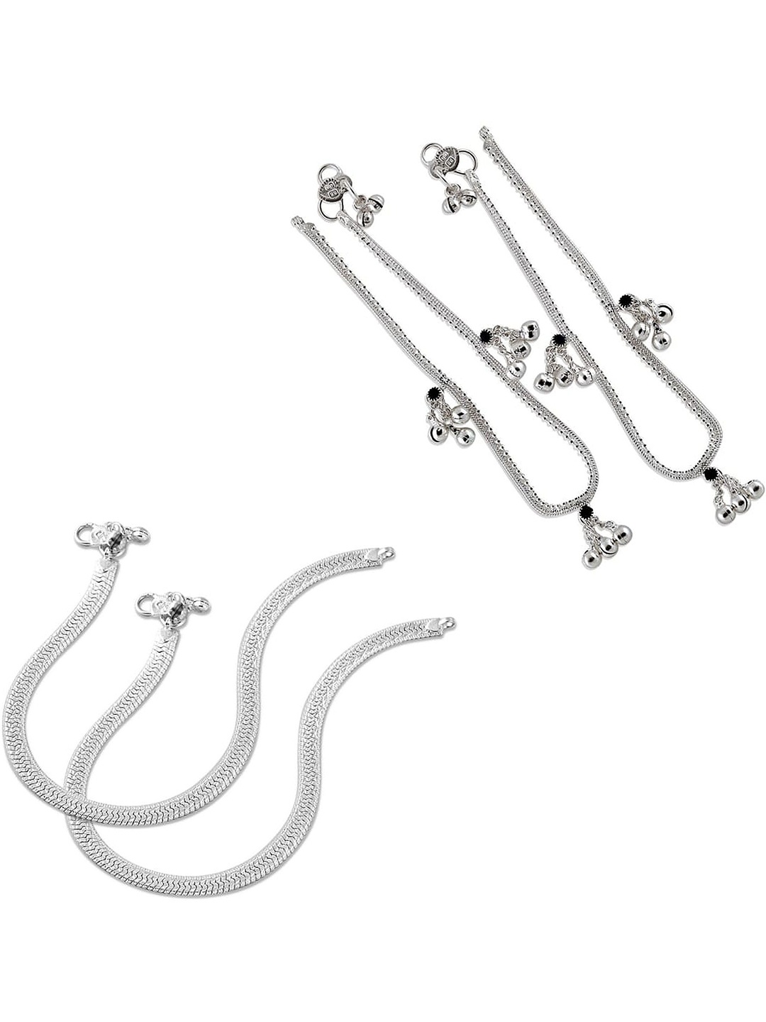 

Lila Silver-Plated Anklet