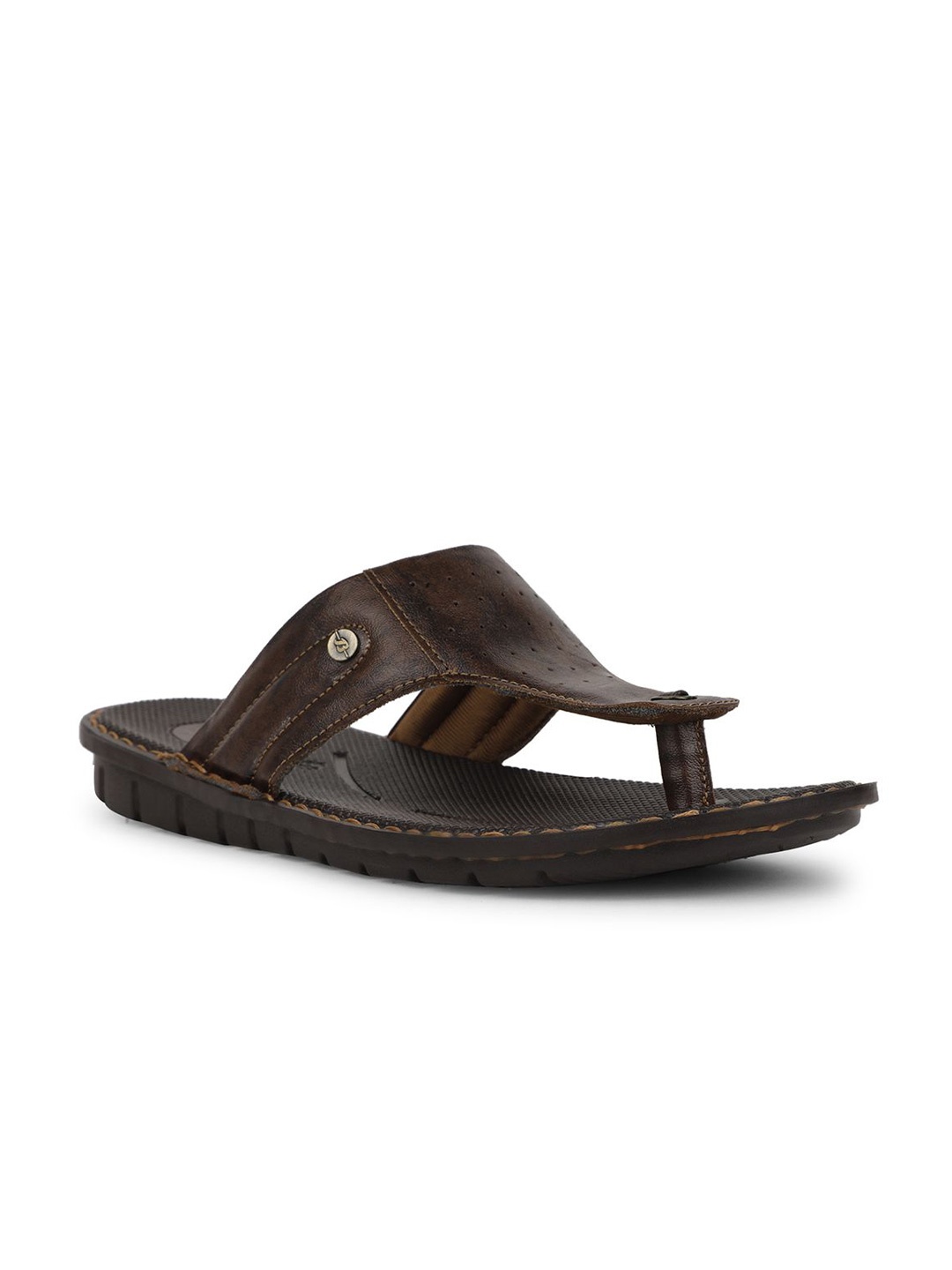 

Bata Men Thong Flip-Flops, Brown