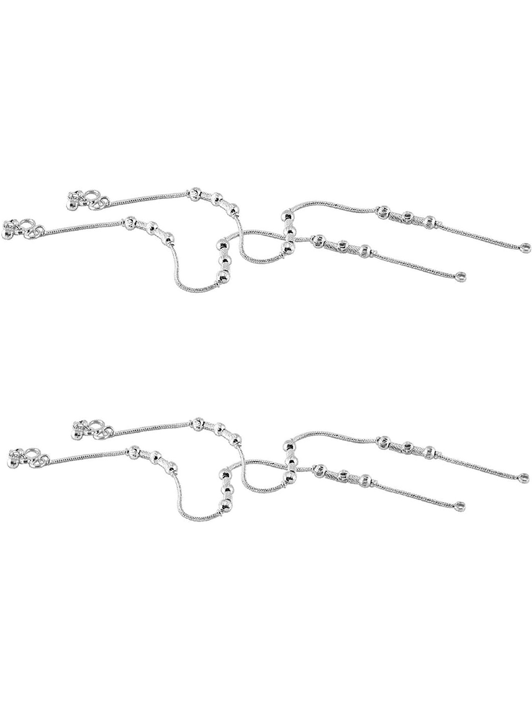 

Lila Silver-Plated Anklet