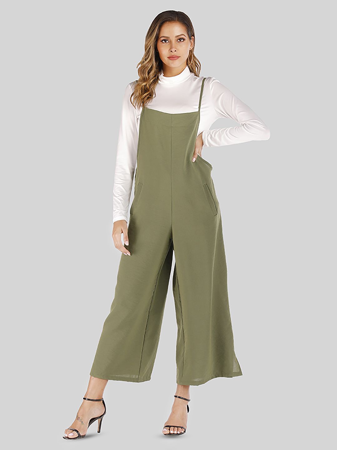 

JC Mode Basic Jumpsuit, Green