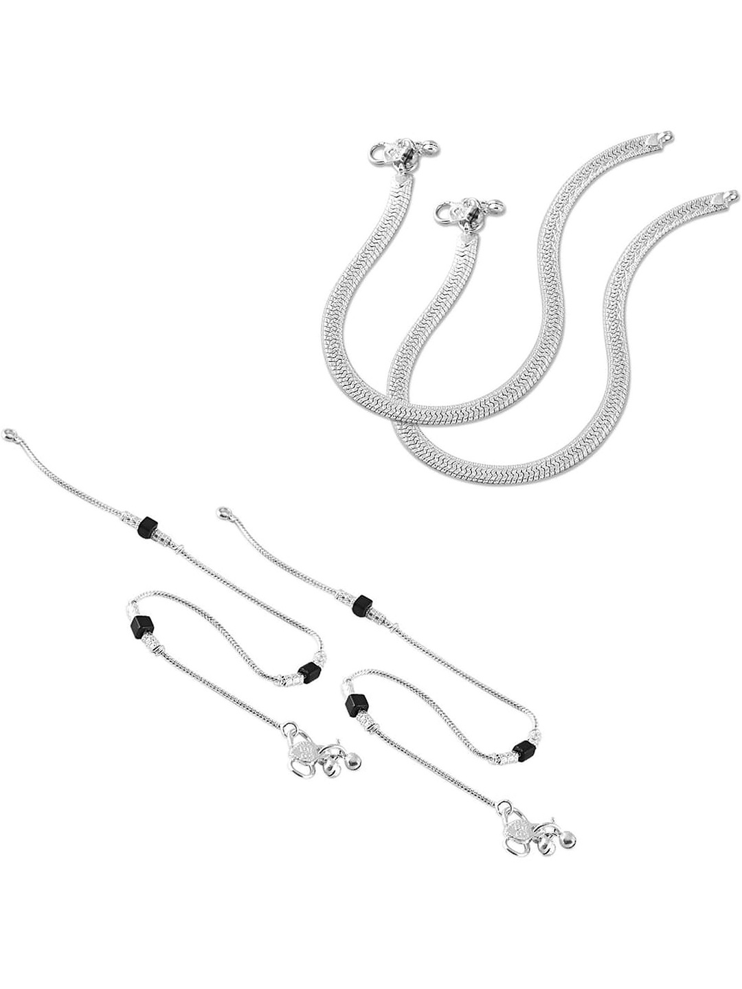 

Lila Silver-Plated Anklet