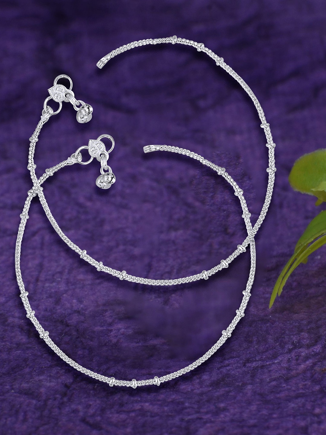 

Lila Silver-Plated Anklet